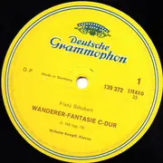 LP - Schubert / Wilhelm Kempff - Wanderer-Fantasie D.760 Moments Musicaux D.780