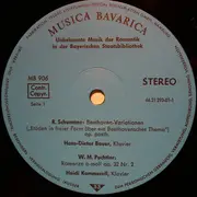 LP - Schumann / Schubert / Weber a.o. - Unbekannte Musik der Romantik in der Bayerischen Staatsbibliothek