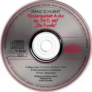 CD - Schubert - Forellen-Quintett = Quintett In A Op. 114 'Trout' = Quintette An La Majeur Op. 114 'La Truite'