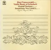 LP - Schubert - Grand Fantasy, Op 159, Sonatinas Nos. 1 And 3, Op 187