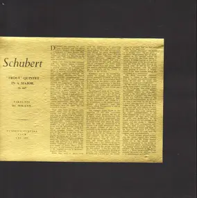 Franz Schubert - Trout Quintet in A Major D. 667