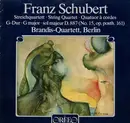 LP - Schubert / Brandis Quartet - Streichquartett = String Quartet = Quatuor à Cordes - G-dur = G Major = Sol Majeur D. 887 (No. 15, Op. Posth. 161) - Digital  DMM