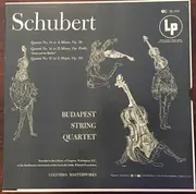 LP-Box - Franz Schubert / Budapest String Quartet - Quartet N. 13 In A Minor, Op. 29 / Quartet No. 14 In D Minor, Op. Posth. 'Death And The Maiden' / Quartet No. 15 In G Major, Op. 161