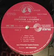 LP - Schubert / Mendelssohn-Bartholdy - Symphonie N°4 'Italienische' / Drei Ouvertüren