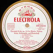 10'' - Schubert - Quintett Op. 114 'Forellen-Quintett' - White Labels with red print and golden rim