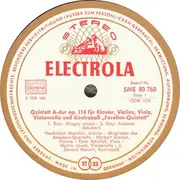 LP - Schubert - Quintett A-Dur, Op. 114 Fur Klavier, Violine, Viola, Violoncello Und Kontrabass 'Forellen-Quintet'