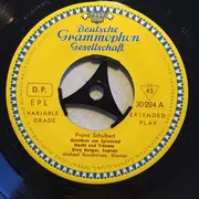 7inch Vinyl Single - Franz Schubert / Johannes Brahms - Erna Berger , Michael Raucheisen - Gretchen Am Spinnrad · Nacht Und Träume / Wiegenlied · Immer Leiser Wird Mein Schlummer