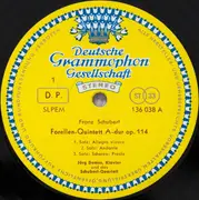 LP - Schubert / Haydn - Forellen-Quintett = Piano Quintet »The Trout« / Andante Con Variazioni F-moll Für Klavier = Variations For Piano In F Minor - Tulip Rim