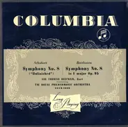 Schubert / Beethoven (Beecham) - Symphony No. 8 In B Minor ('Unfinished') / Symphony No. 8 In F Major, Op. 93