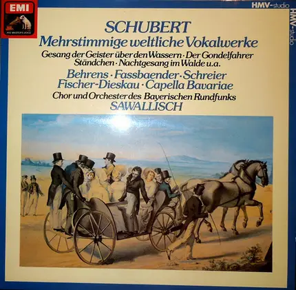 Franz Schubert - Mehrstimmiges Weltliches Vokalwerk - Secular Vocal Music