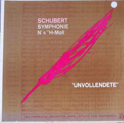 Schubert - Symphonie  Nr 8 in H-Moll Carl Bamberger