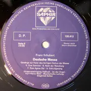LP - Franz Schubert - Deutsche Messe (Gesänge Zur Feier Des Heiligen Opfers Der Messe)