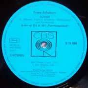 LP - Franz Schubert - Musik Aus Marlboro: Quintet For Piano, Violin, Viola, Cello And Contrabass A-Major Op.114, D.667 'Forellenquintett'