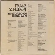 LP-Box - Schubert - Schubert In Historischen Aufnahmen - Hardcover Box + Booklet
