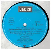 LP - Franz Schubert - Streichquartett Nr. 15 Und Nr. 12