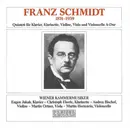 LP - Franz Schmidt / Wiener Kammermusiker - Quintett Für Klavier, Klarinette, Violine, Viola Und Violoncello A-Dur