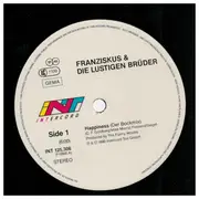 12inch Vinyl Single - Franziskus & Die Lustigen Brüder - Happiness