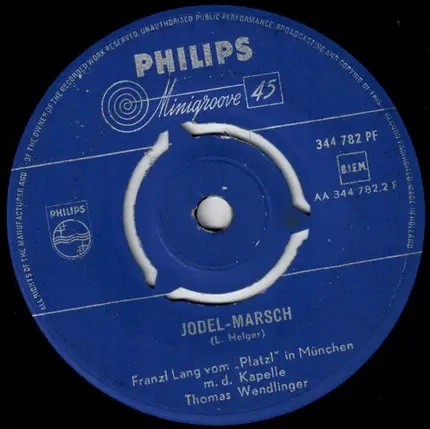 Franzl Lang - Jodeltelegramm / Jodel-Marsch