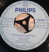 7inch Vinyl Single - Franzl Lang , Kapelle Thomas Wendlinger - Heimweh Nach Den Bergen