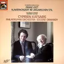 LP - Franz Liszt - Cyprien Katsaris - Eugene Ormandy - The Philadelphia Orchestra - Klavierkonzert Im Ungarischen Stil - gatefold