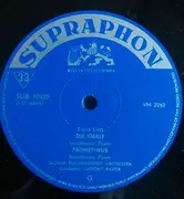 LP - Franz Liszt , Slovak Philharmonic Orchestra · Conductor Ľudovít Rajter - Die Ideale · Prometheus - Blue labels, mono