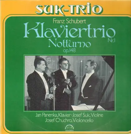 Franz Schubert - Suk Trio - Klaviertrio Nr. 1 • Notturno