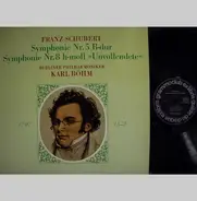 Franz Schubert/ Karl Böhm, Berliner Philharmoniker - Symphonie Nr. 5 B-Dur Symphonie No 8 H-Moll 'Unvollendete'