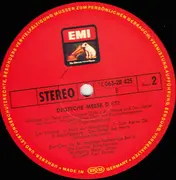 LP - Schubert - Deutsche Messe