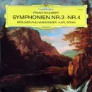 LP - Franz Schubert - Symphonien Nr.3 • Nr.4 (Böhm)