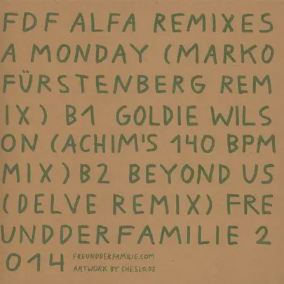 Freund Der Familie - Alfa Remixes #2