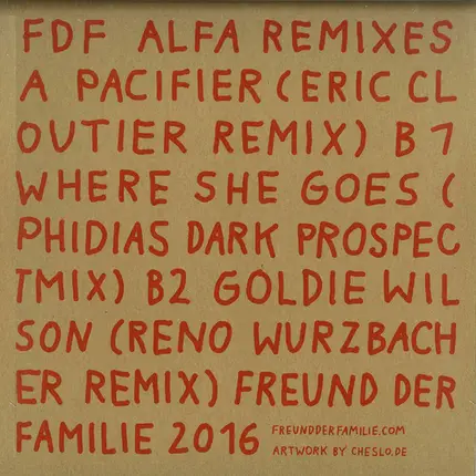 Freund der Familie - Alfa Remixes #3