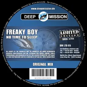 FREAKY BOY - NO TIME TO SLEEP