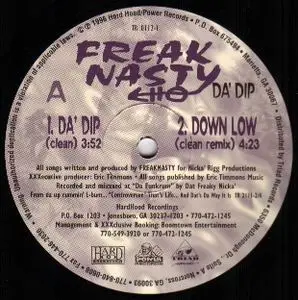 Freak Nasty - Da' Dip / Down Low / Bump That Rump