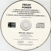 CD Single - Freak Power - Turn On, Tune In, Cop Out