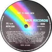 LP - Fred Astaire - Easy To Dance With - Mono