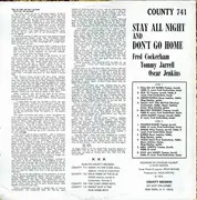 LP - Fred Cockerham , Tommy Jarrell & Oscar Jenkins - Stay All Night...And Don't Go Home