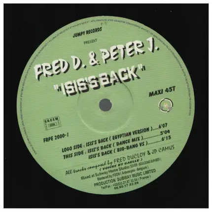 Fred D. & Peter J. - Isis's Back