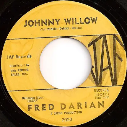 Fred Darian - Johnny Willow