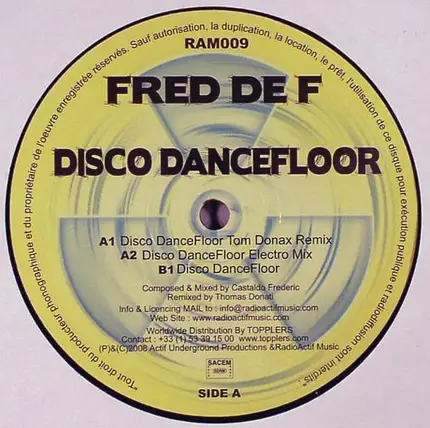 Fred De F, Fred De F. - Disco DanceFloor