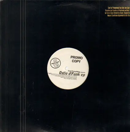 Fred Everything - Ostie d'Funk EP