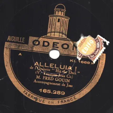 Fred Gouin - Mon Bonheur Depend De Vous / Alleluia !