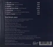 CD - Fred Hersch - {Open Book} - Slipcase