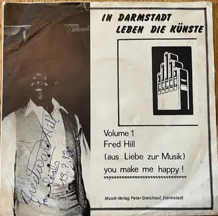 Fred Hill - In Darmstadt Leben Die Künste