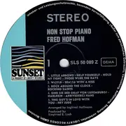 LP - Fred Hofman - Non Stop Piano 26 Hits Und Evergreens