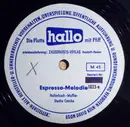 7inch Vinyl Single - Fred Hollerbach Studio Combo / Bernie Cloud , Orchester Eryk Sowa - Espresso-Melodie / Blue Clarinet - Flexi Disk