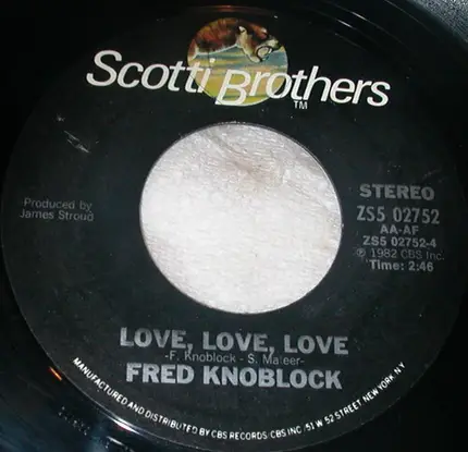 Fred Knobloch - I Had It All / Love, Love, Love