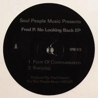 Fred P - No Looking Back Ep