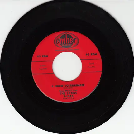 Fred Parris And The Five Satins - A Night To Remember