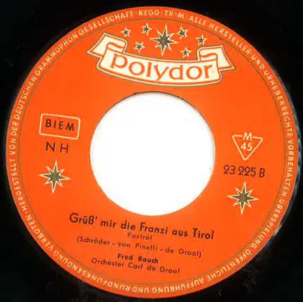 Fred Rauch - Arm Oder Reich-Polka