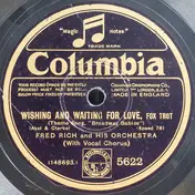 Fred Rich & His Orchestra - Wishing And Waiting For Love / Tip Toe Through The Tulips With Me